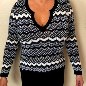 Long sleeve Charter Club knit blouse